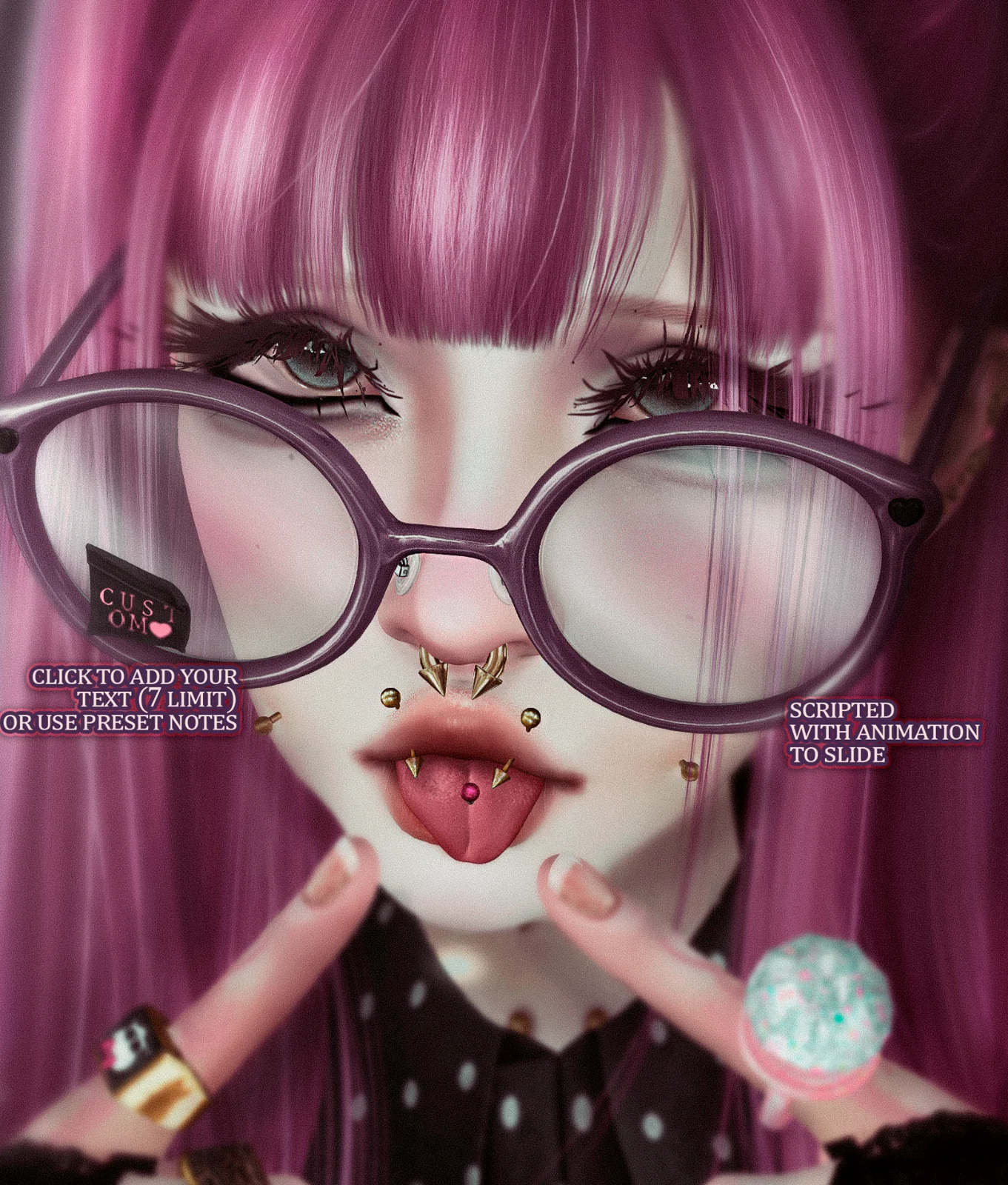 {minuit} Rin Glasses